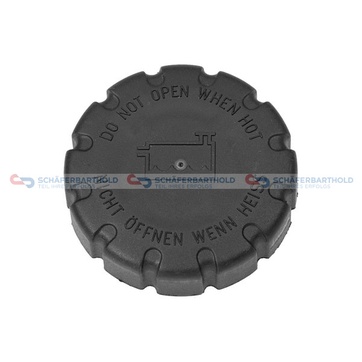 Lock, kylvätskebehållare