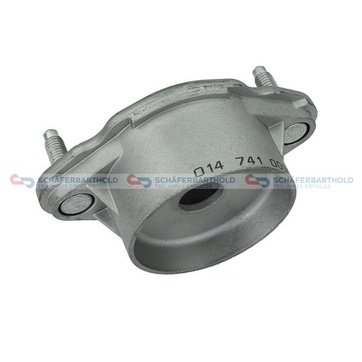 Fjäderbenslager, Bakaxel