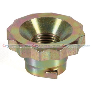 Axelmutter, drivaxel, Framaxel