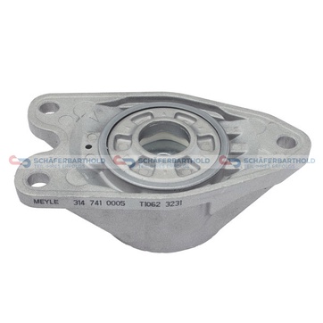 Fjäderbenslager, Bakaxel