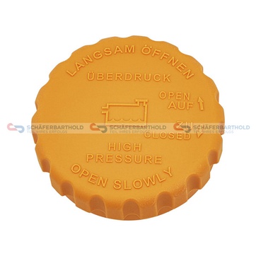 Lock, kylvätskebehållare