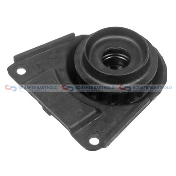 Fjäderbenslager, Bakaxel