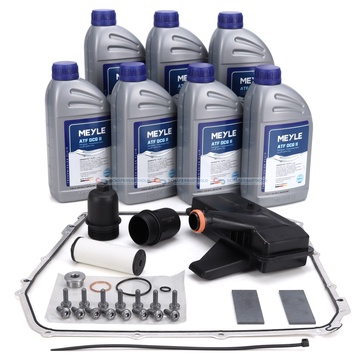 Delssats, automatväxellådsolje byte