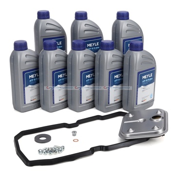 Delssats, automatväxellådsolje byte