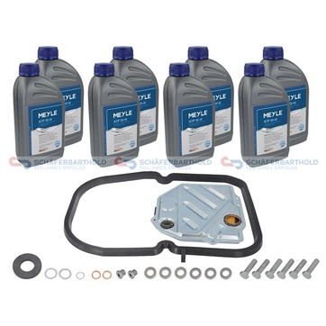 Delssats, automatväxellådsolje byte