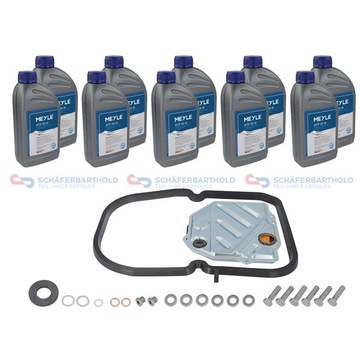 Delssats, automatväxellådsolje byte