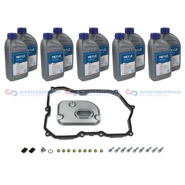 Delssats, automatväxellådsolje byte