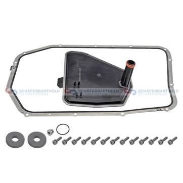 Delssats, automatväxellådsolje byte