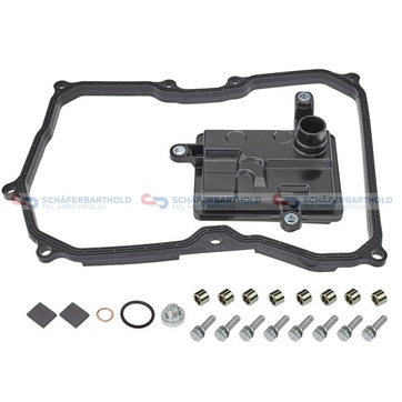 Delssats, automatväxellådsolje byte