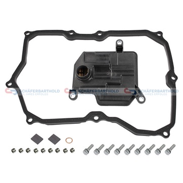 Delssats, automatväxellådsolje byte