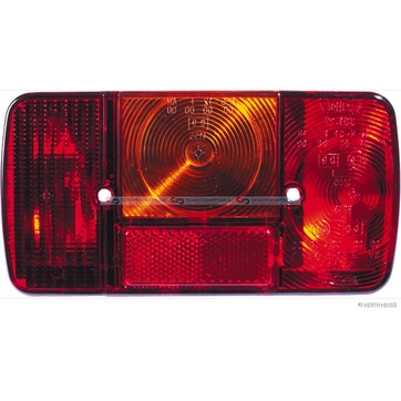 Glas, bakljusenhet, Höger