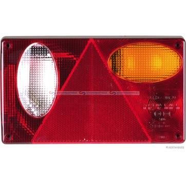 Glas, bakljusenhet, Höger