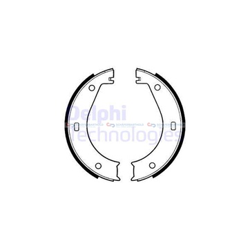 Bromsbandssats, parkeringsbroms 25mm