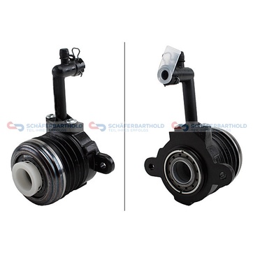 Central slavcylinder, koppling