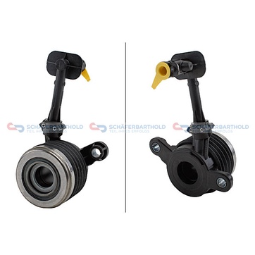 Central slavcylinder, koppling