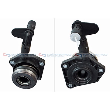 Central slavcylinder, koppling