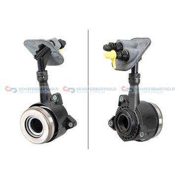 Central slavcylinder, koppling