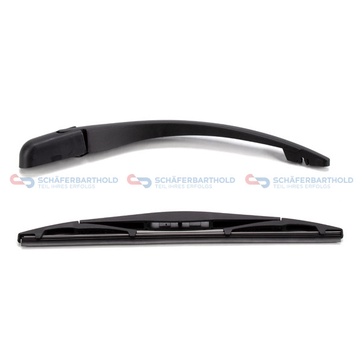 Torkararm, fönsterrengöring, Bak