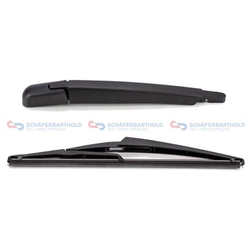 Torkararm, fönsterrengöring, Bak