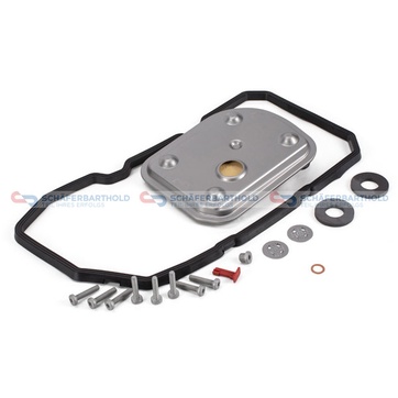 Delssats, automatväxellådsolje byte