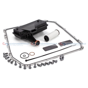 Delssats, automatväxellådsolje byte