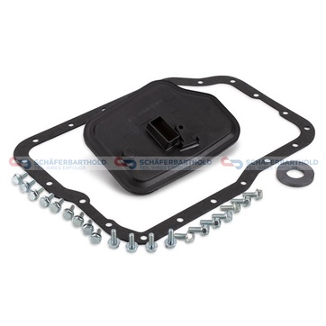 Delssats, automatväxellådsolje byte