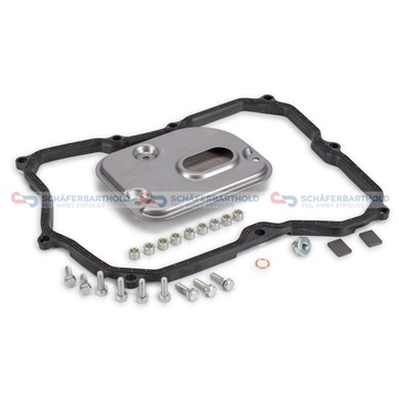 Delssats, automatväxellådsolje byte