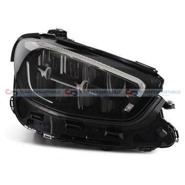 Strålkastare, Höger