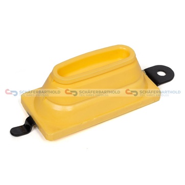 Genomslagsgummi, Bakaxel