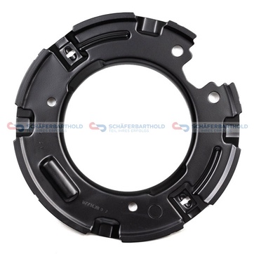 Stänkskydd, bromsskiva, Bakaxel