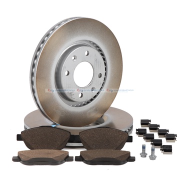 Bromssats, skivbroms, Framaxel