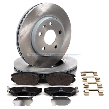 Bromssats, skivbroms, Framaxel, inre