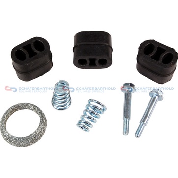 Monteringssats, Ljuddämpare