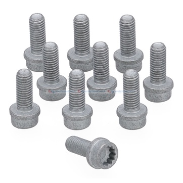 Remskivebult M8x20x 20mm