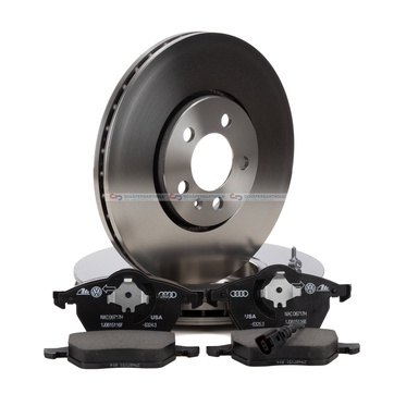 Bromssats, skivbroms, Framaxel