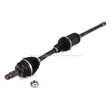 Drivaxel, Bakaxel vänster