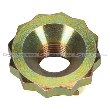 Axelmutter, drivaxel