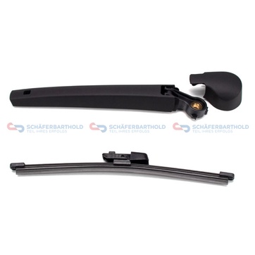 Torkararm, fönsterrengöring, Bak