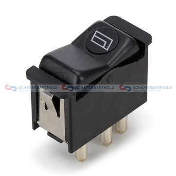 Strömbrytare, Fönsterhiss 5polig