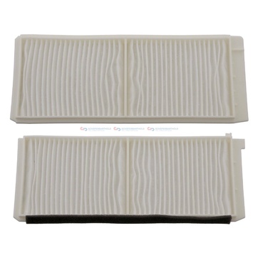 Filtersats, kupéluft