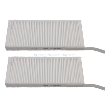 Filtersats, kupéluft