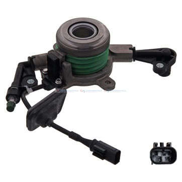 Central slavcylinder, koppling