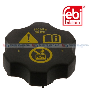 Lock, kylvätskebehållare