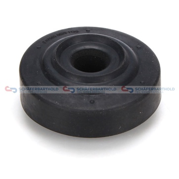 Genomslagsgummi, Bakaxel