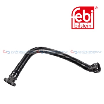 Slang, crankcase ventilation