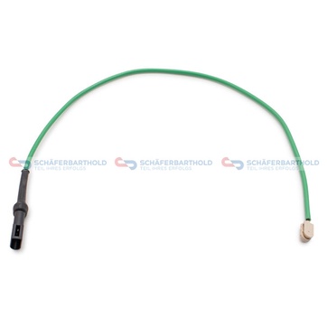 Slitagevarning, bromsbelägg, Bakaxel