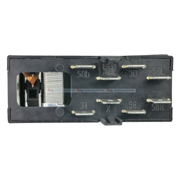 Strömbrytare, Strålkastare