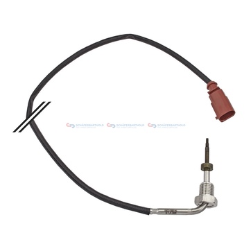 Sensor, avgastemperatur