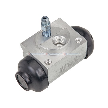 Hjulbromscylinder, Bakaxel