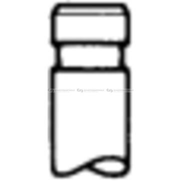 Avgasventil Ø-35,1 Ø-10 45Grad 112,7mm
